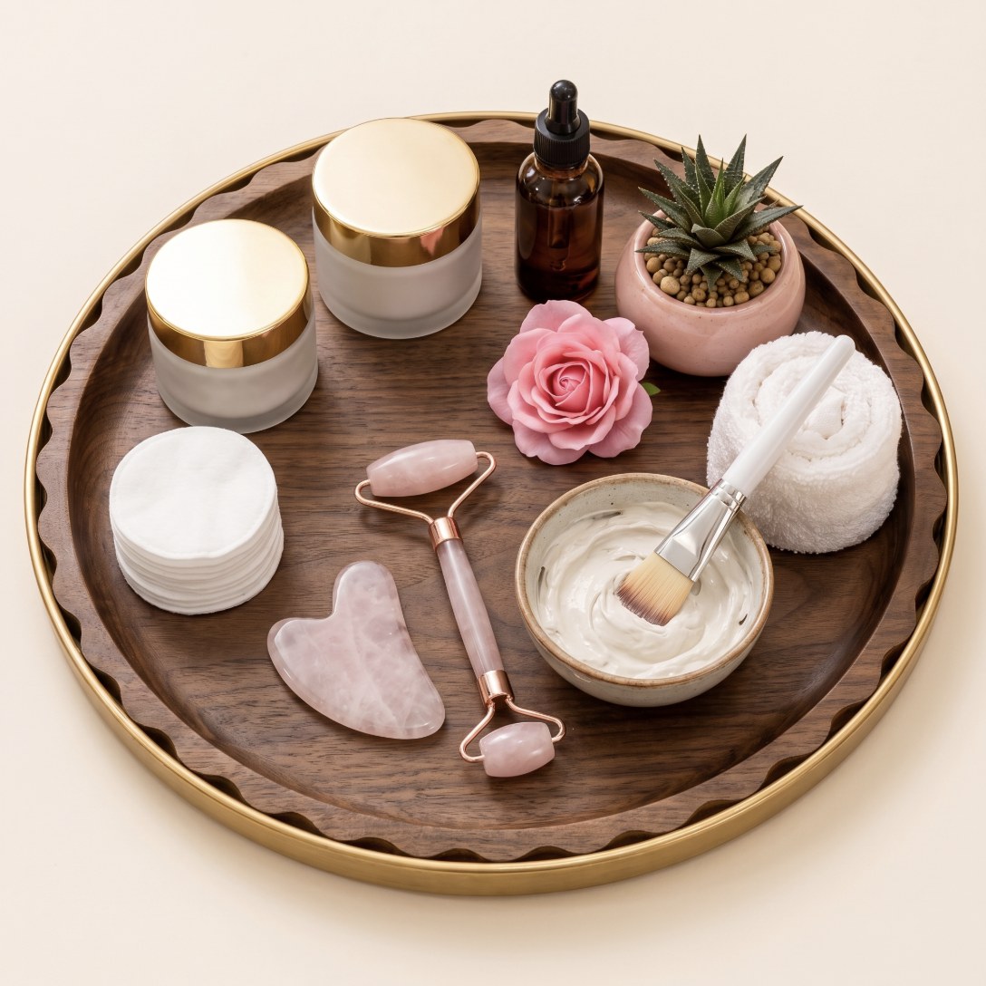 Facials treatment tray